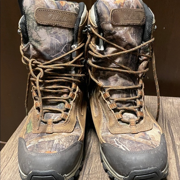 Camouflage Hiking Boots size 10d main image 7